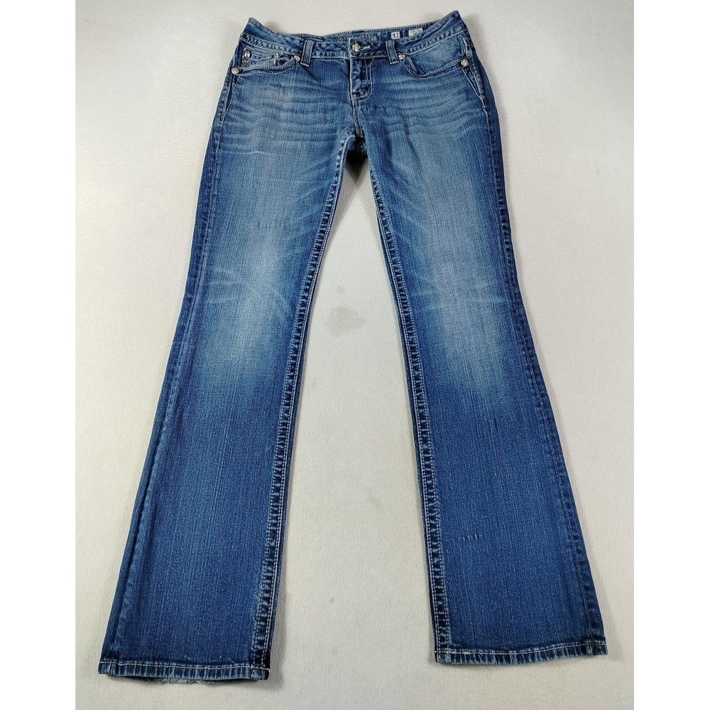Miss Me Women's Blue Boot Cut Jeans